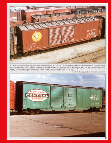 1950s Freight Car Color Guide Volume 2: Boxcars, Covered & Open Hoppers, Flatcars, & Gondolas