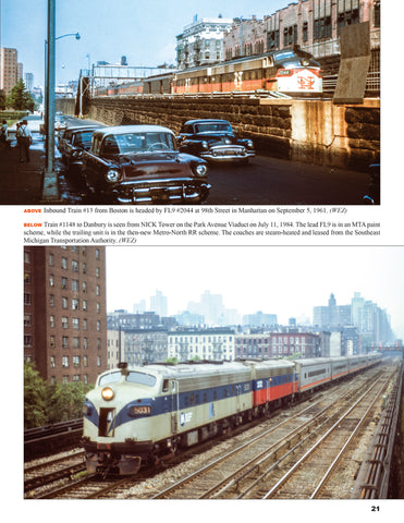 New Haven Railroad New York - Boston Shoreline In Color