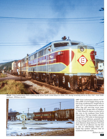 Trackside around Olean, New York 1960s-1970s with Robert D. Jacobi and William R. Jacobi (Trk #127)