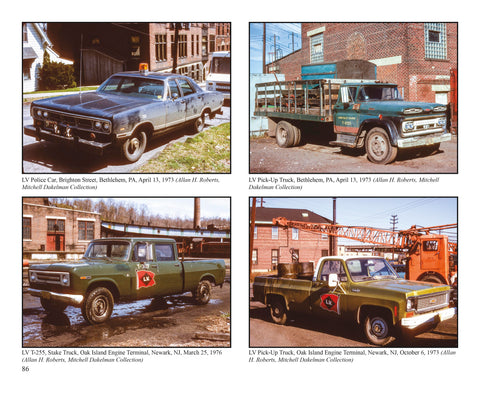 Lehigh Valley Equipment A Sampling of the LV's Freight, Passenger & MofW Cars (Softcover)<br><i><small>January 5, 2024 Release</small></i>