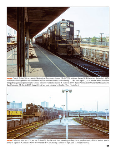New Haven Railroad New York - Boston Shoreline In Color