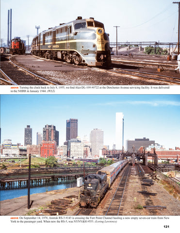 New Haven Railroad New York - Boston Shoreline In Color