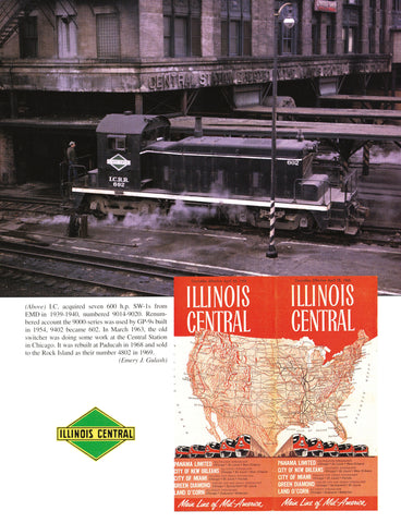 Illinois Central In Color (Digital Reprint)