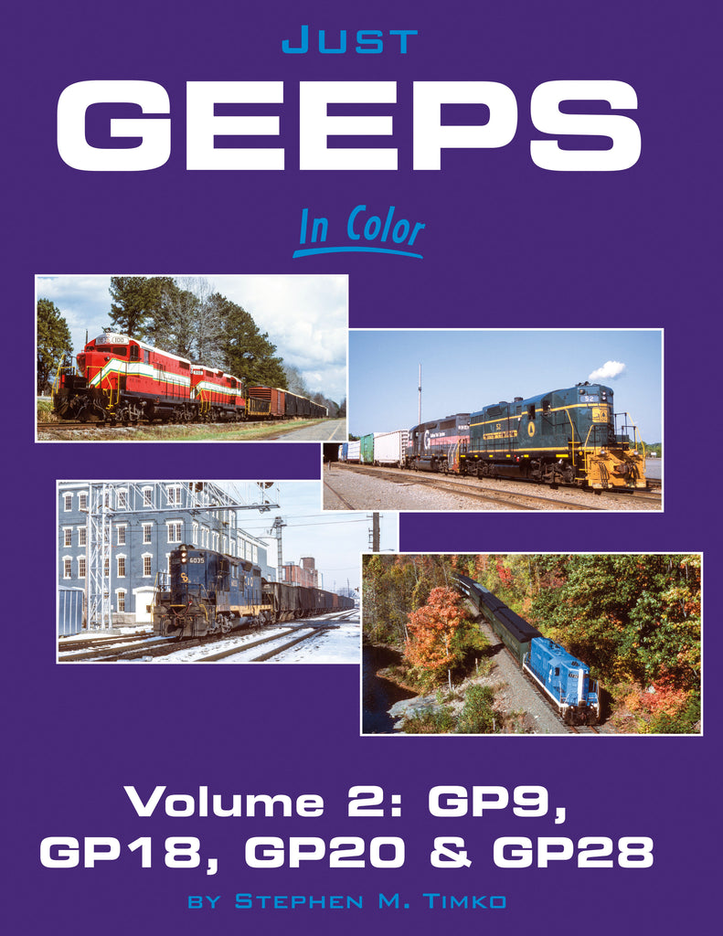 Just Geeps In Color Volume 2: GP9, 18, 20, 28<br><i><small>June 1, 2024 Release</small></i>