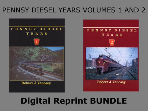 Pennsy Diesel Years Volumes 1 -2 Digital Reprint Bundle (eBooks)