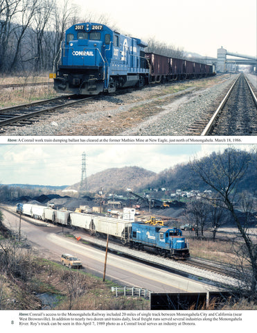 Monongahela Railway Featuring the Photography of E. Roy Ward Volume 3: The Conrail & NS Era