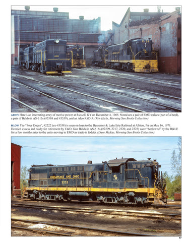 Chesapeake & Ohio Power In Color Volume 2: First-Generation Roadswitchers