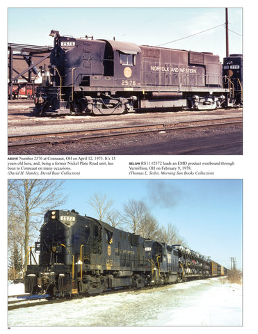 Norfolk & Western Railway Power In Color V2: 1955-82 1st Gen. Roadswitchers