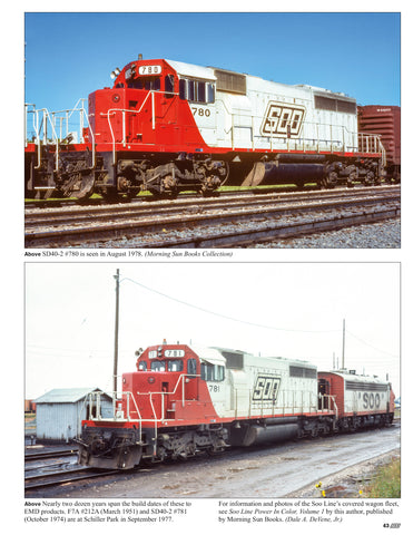 SOO Line Power In Color Volume 3: Modern Road Power 1966-2020