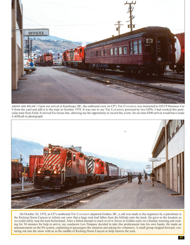 Canadian Pacific Trackside 1977-2012 with Conductor John Cowan (Trk #122)