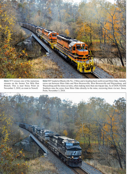 Monongahela Railway Featuring the Photography of E. Roy Ward