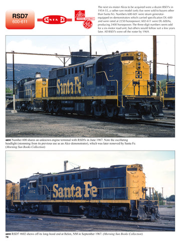 Santa Fe Power In Color V1: Alco, Baldwin, & FM (incl. misc. Builders & Slugs)