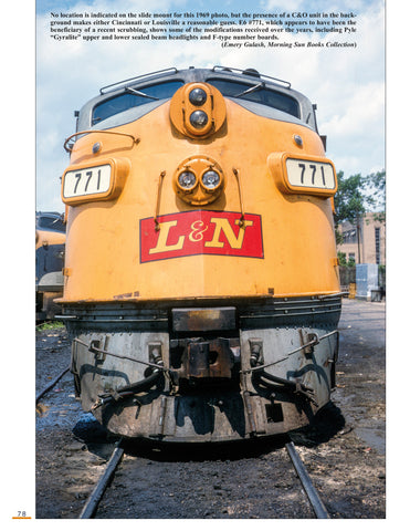 Louisville & Nashville Through Passenger Service In Color