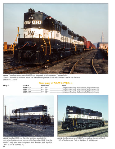 Norfolk & Western Power 1955-82 In Color V3: 2nd Gen. Roadswitchers & Newer Power