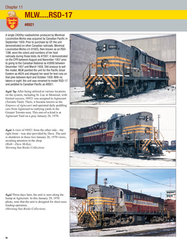 Canadian Pacific Power In Color Volume 2: First Generation Roadswitchers