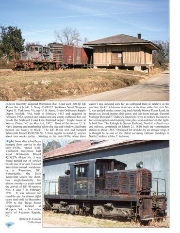 Carolinas Shortlines In Color Volume 2