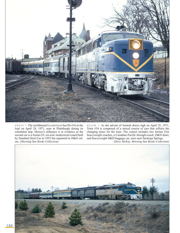 Delaware & Hudson Railway Through Passenger Service In Color