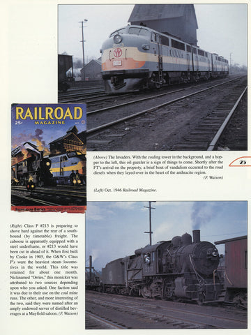 New York Ontario & Western In Color (Digital Reprint)