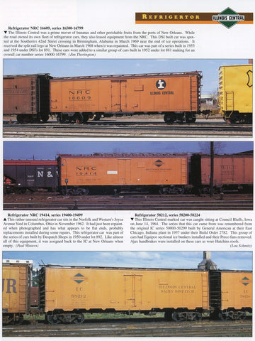 IC/GM&O Color Guide to Freight and Passenger Equipment