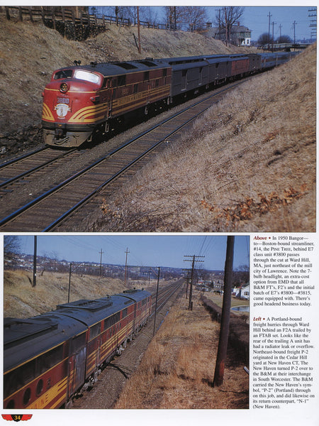 Trackside along the Boston & Maine 1945-1975 with Donald G. Hills (Trk #38)