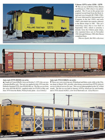 C&NW Color Guide to Freight and Passenger Equipment Vol. 1:  Passenger Cars, Cabooses and Acquired Roads