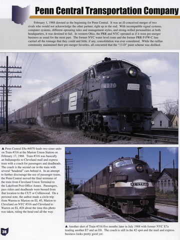 Trackside around Western Ohio 1965-1995 with Dave McKay (Trk #74)