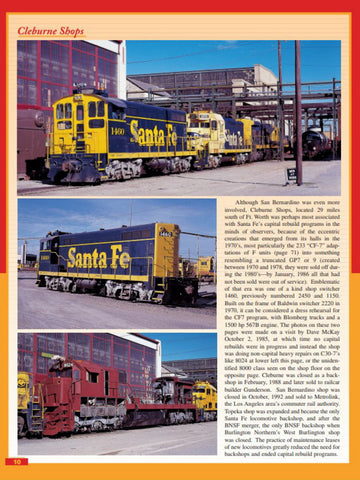 Santa Fe The Final Years In Color Volume 1: Chicago to Belen, Raton and Denver 1980-1996