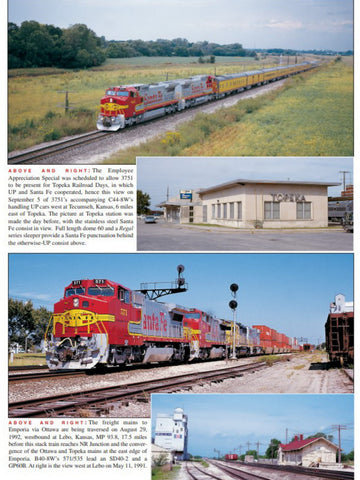 Santa Fe The Final Years In Color Volume 1: Chicago to Belen, Raton and Denver 1980-1996