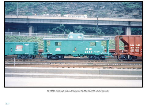 Penn Central Caboose Color Portfolio (eBook)