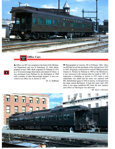 CB&Q Color Guide to Freight and Passenger Equipment (Digital Reprint)
