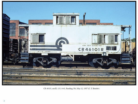 Conrail Caboose Color Portfolio (eBook)