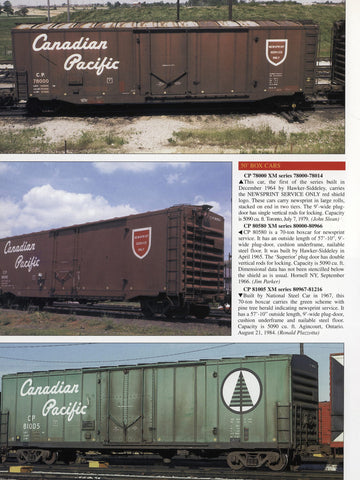 Canadian Pacific Color Guide to Freight and Passenger Equipment (Digital Reprint)
