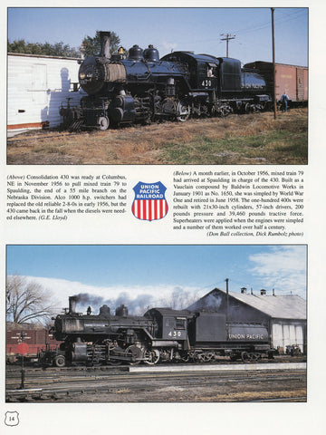Union Pacific Steam In Color (Digital Reprint)