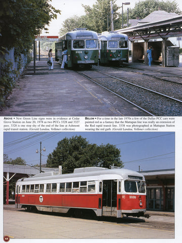 Boston Trolleys In Color Volumes 1 and 2 Bundle (Digital Reprints)