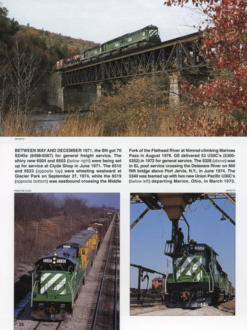 Burlington Northern In Color Volume 3: Green Pastures (Digital Reprint)