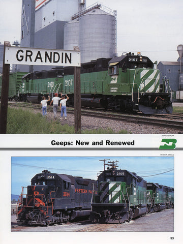Burlington Northern In Color Volume 3: Green Pastures (Digital Reprint)