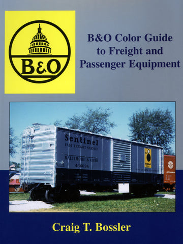 B&O Color Guide to Freight and Passenger Equipment (Digital Reprint)