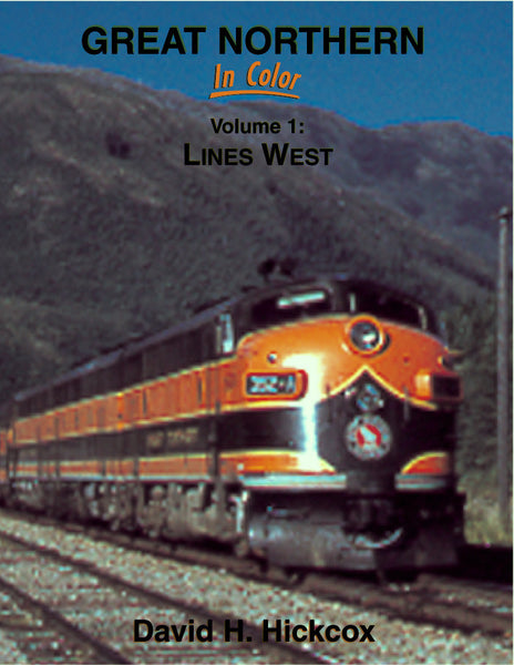 Train book great northern railway , many pictures hard popular cover