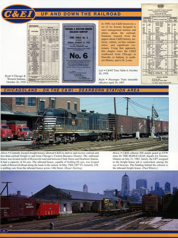 Chicago & Eastern Illinois Railroad In Color (Digital Reprint)