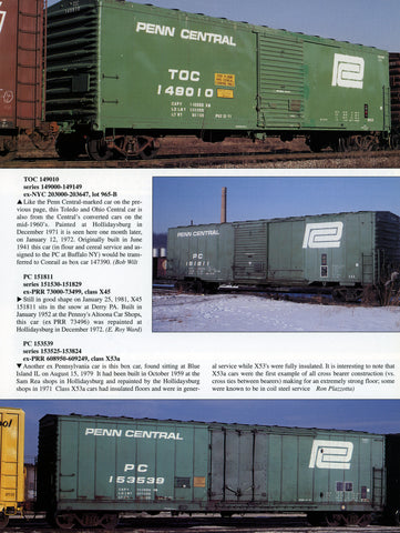 Penn Central Color Guide to Freight and Passenger Equipment (Digital Reprint)