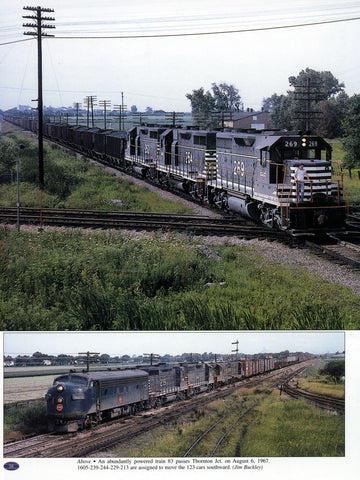 Chicago & Eastern Illinois Railroad In Color (Digital Reprint)