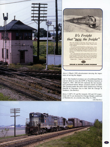 Chicago & Eastern Illinois Railroad In Color (Digital Reprint)