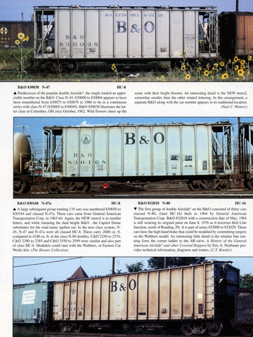 B&O Color Guide to Freight and Passenger Equipment (Digital Reprint)