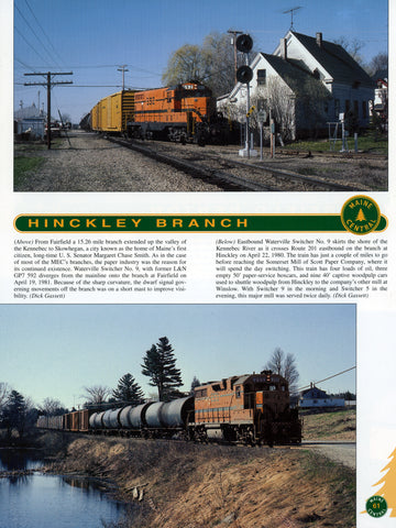 Maine Central In Color Volume 1 (Digital Reprint)