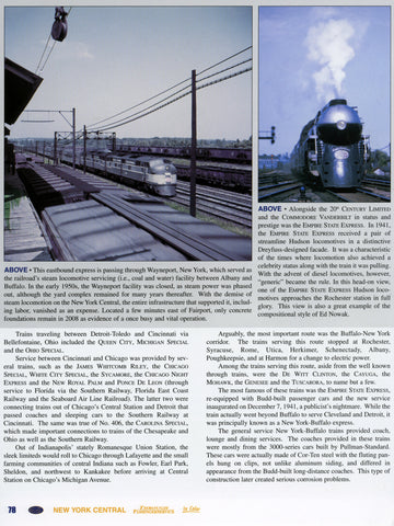 New York Central Through Passenger Service Volume 1: Hope and Glory 1943-1950 (Digital Reprint)