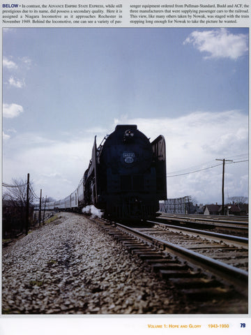 New York Central Through Passenger Service Volume 1: Hope and Glory 1943-1950 (Digital Reprint)