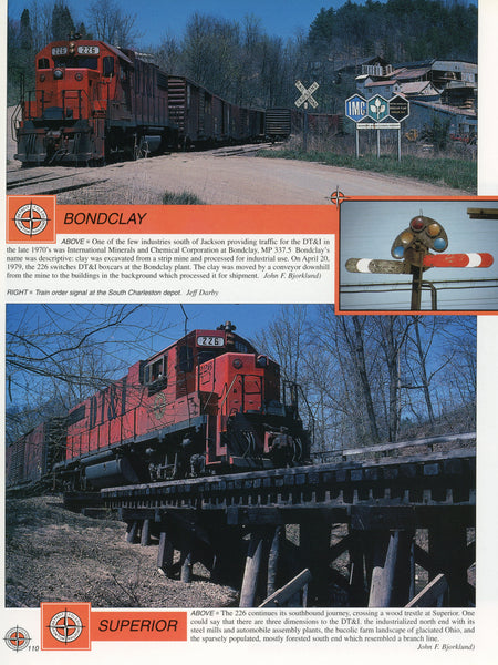 Detroit, Toledo and Ironton Railroad In Color (Digital Reprint