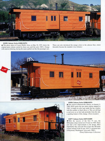 Milwaukee Road Color Guide to Freight and Passenger Equipment Volume 1 (Digital Reprint)