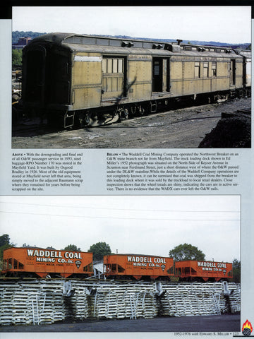 Trackside around Scranton, PA. 1952-1976 with Edward S. Miller (Digital Reprint)