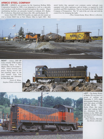 Steel Mill Railroads In Color Volume 1 (Digital Reprint)